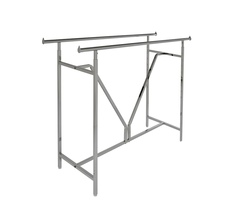 60" Standard w/ V-Brace Floor Standing apparel H-Rack