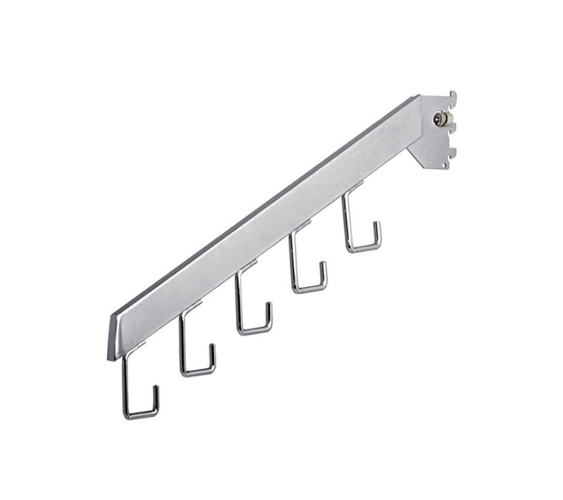 Chrome 5 Hook Rectangular Waterfall For Medium Duty Standard