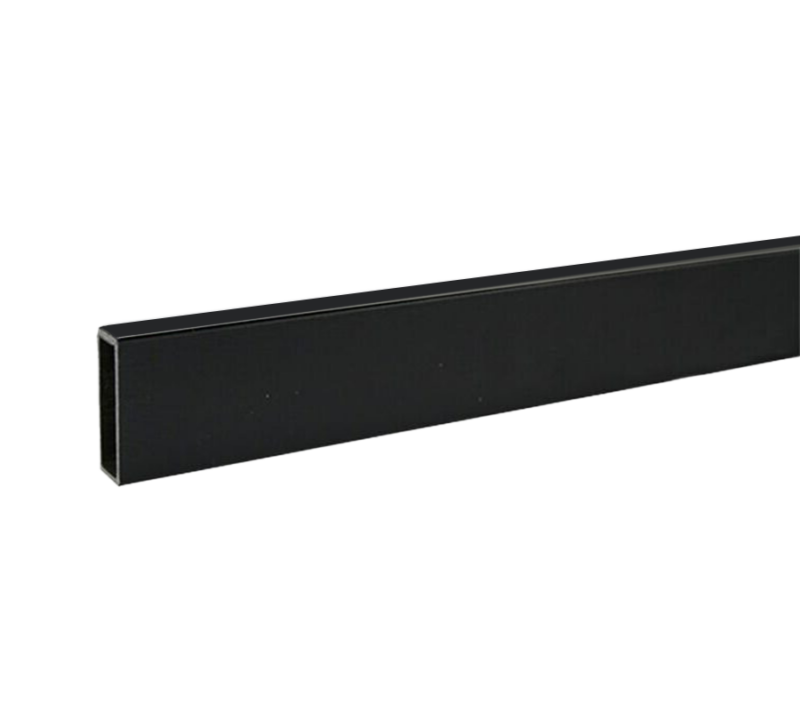 Matte Black Rectangular Tubing Hangrail