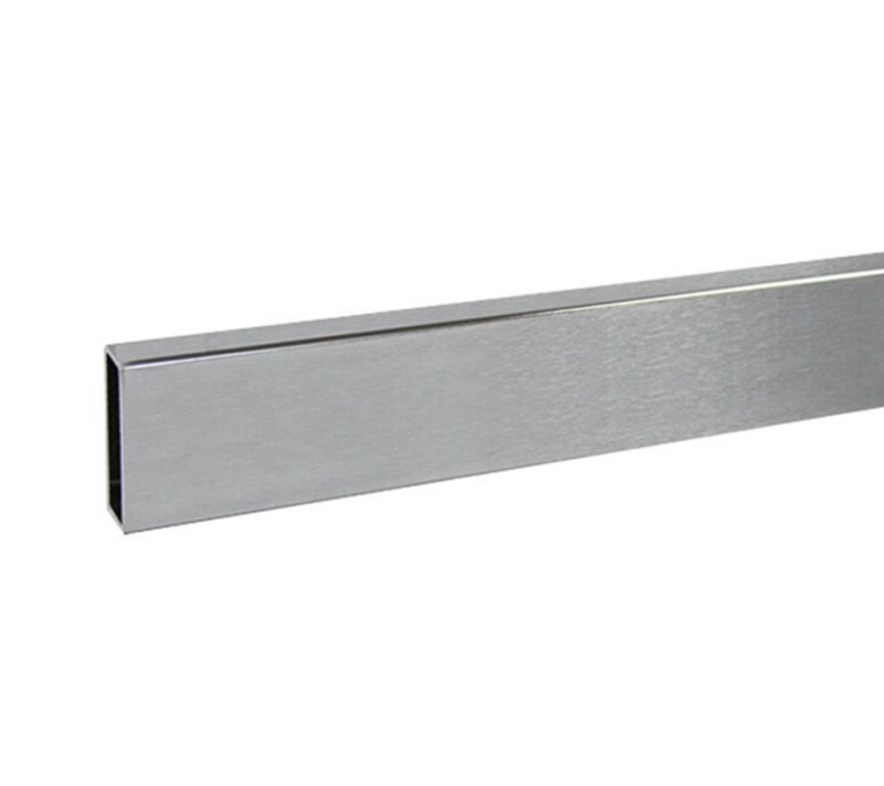 Satin Chrome Rectangular Tubing Hangrail