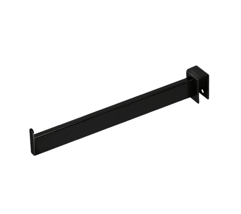 Matte Black 12" Rectangular Hangrail Faceout
