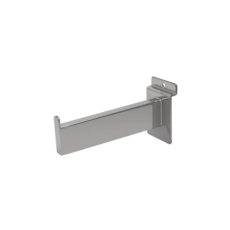 Chrome 6" Rectangular Faceout For Slatwall