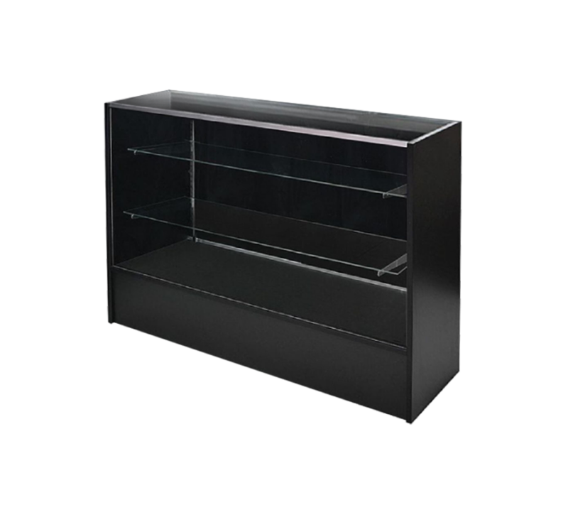 4' Full Vision Display Case - Black