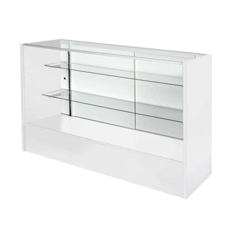 5' Full Vision Display Case - White