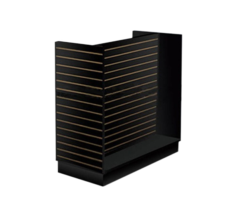 Black H Unit Slatwall Display