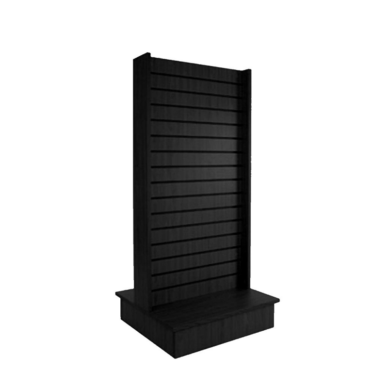 Black 2 Way Slatwall Tower Display
