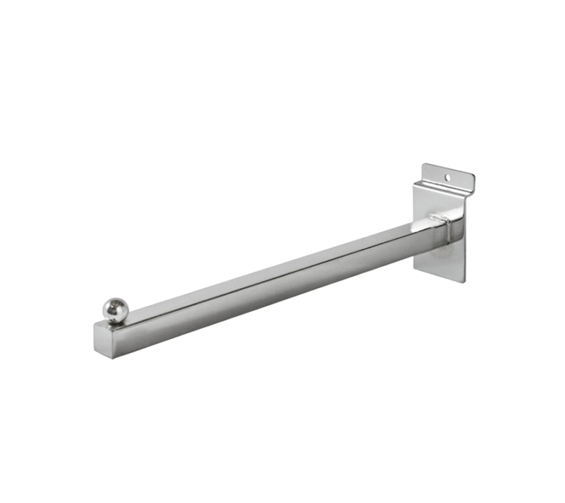 Chrome 12" Slatwall Faceout