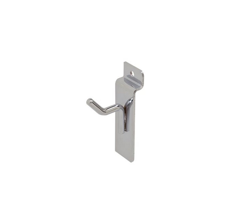 Chrome 1" Slatwall Hook