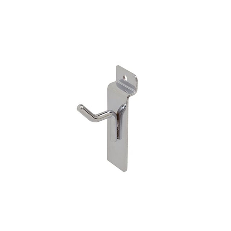 Chrome 1" Slatwall Hook