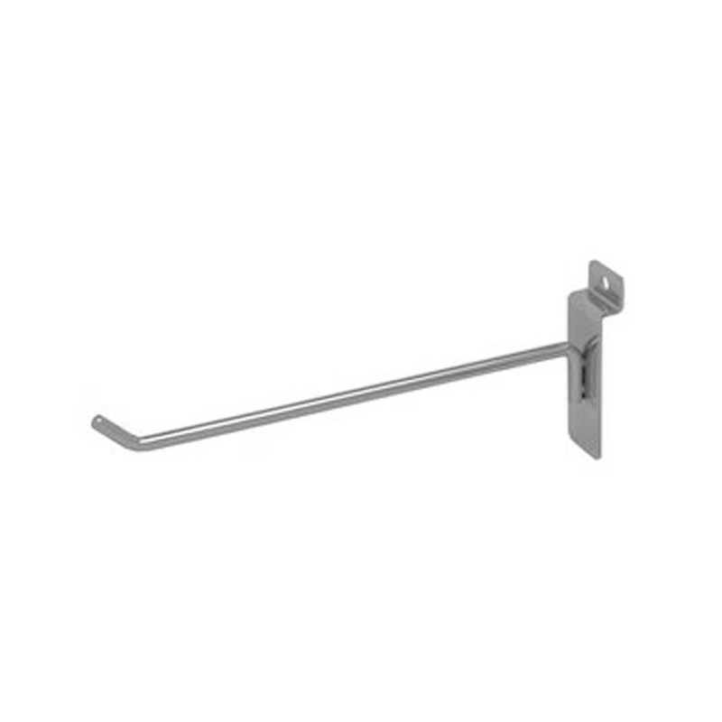 Chrome 8" Slatwall Hook