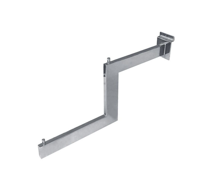Chrome 22" Step Arm Faceout