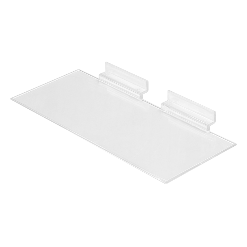 acrylic shoe shelf for slatwall