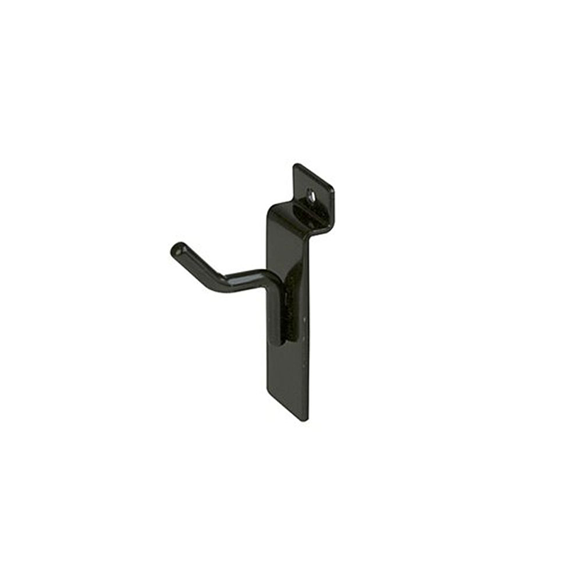Black 1" Slatwall Hook