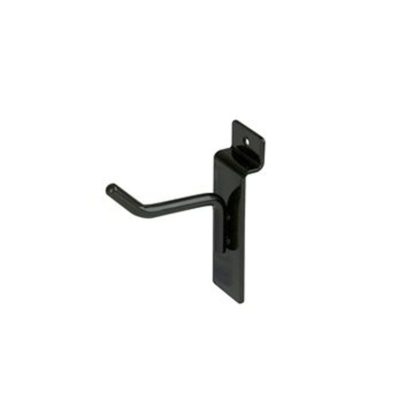 Black 2" Slatwall Hook