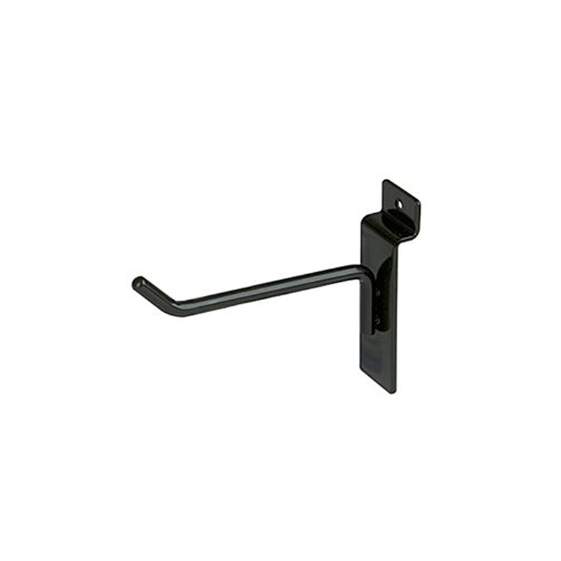 Black 4" Slatwall Hook