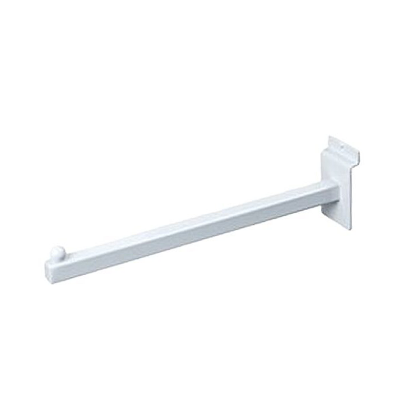 White 12" Slatwall Faceout
