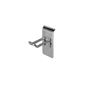 4" Slatwall U Hook - Chrome