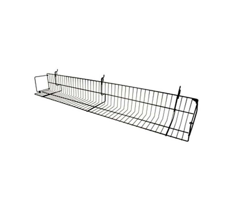 48" Wire Video Shelf - Black