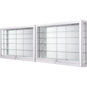 60" Silver Extra Vision Wall Mounted Case