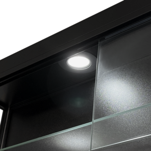 60" Black Extra Vision Wall Mounted Case