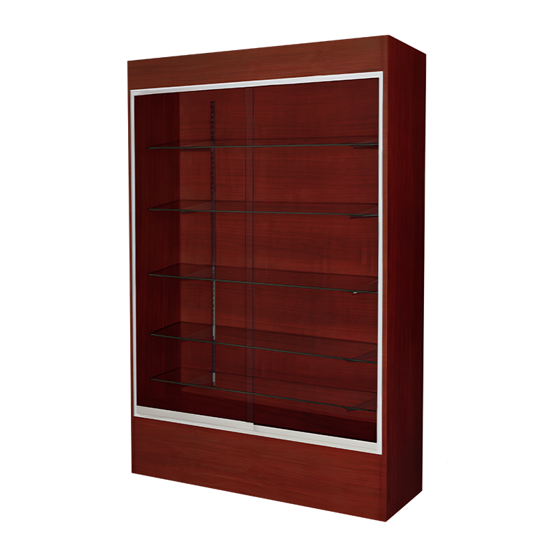 Cherry Wall Display Case 48"L x 78"H