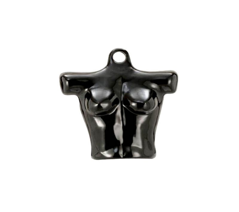 Black Female Plastic Shirt Form