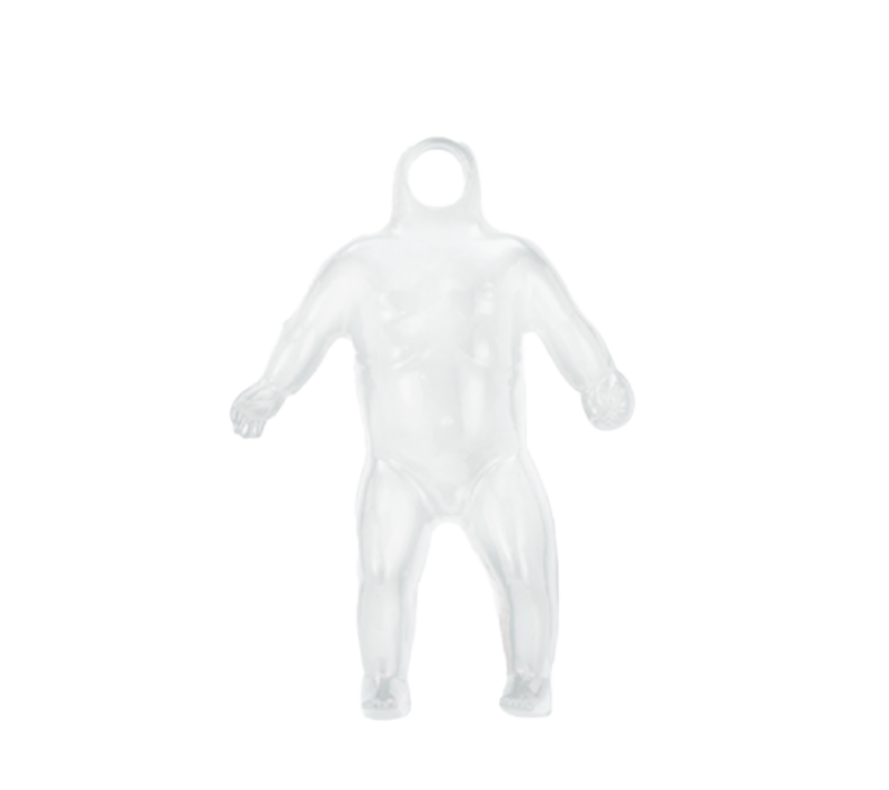 White Toddler Full Body Form
