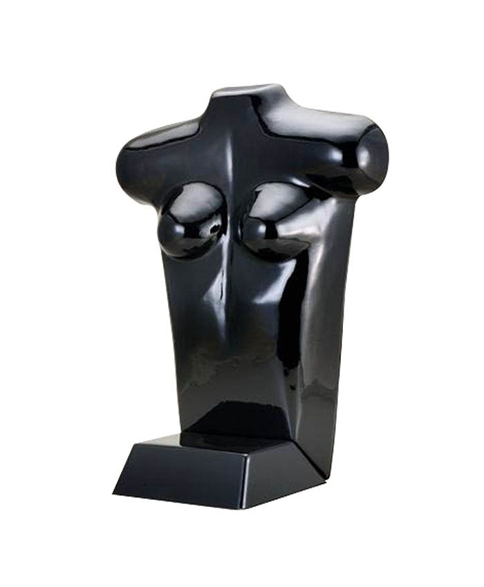 XS24-B : FREE STANDING FEMALE FORM - BLACK | Store Displays