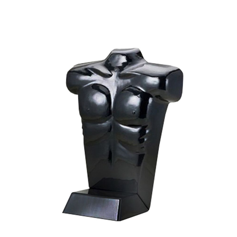 Black Free Standing Male Body Form