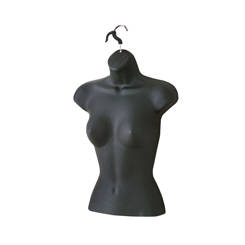 Black Female Molded Shirt Form