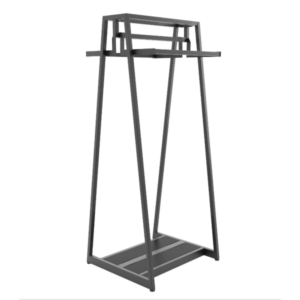Aspect 24" Drop Down Hang Bar - Matte Black - Image 3