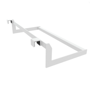 Aspect 24" Drop Down Hang Bar - White - Image 2