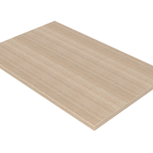 Aspect 24" Premium Wood Retail Display Shelves - Raw Oak