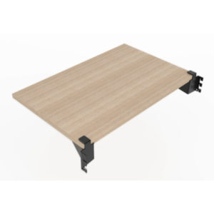 Aspect 24" Premium Wood Retail Display Shelves - Raw Oak - Image 4