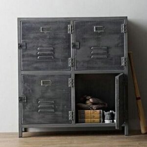 INDUSTRIAL STYLE CABINET STORAGE -MID CENTURY MODERN/VINTAGE - Image 2