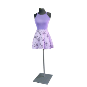 HEADLESS FEMALE BODY FORM- METAL BASE - BLACK - Image 3