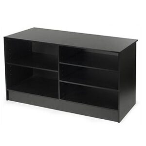 6' Cash Wrap Counter - Black