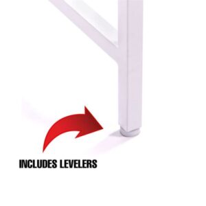 Deluxe Glass Showcase Display Cabinet - White - Image 5
