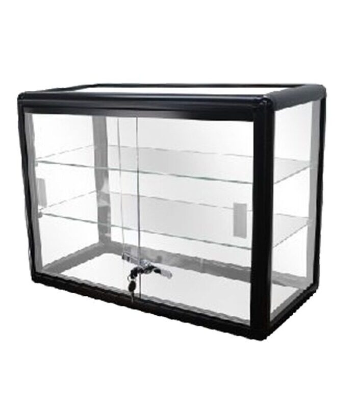 Locking Countertop Glass Showcase Box