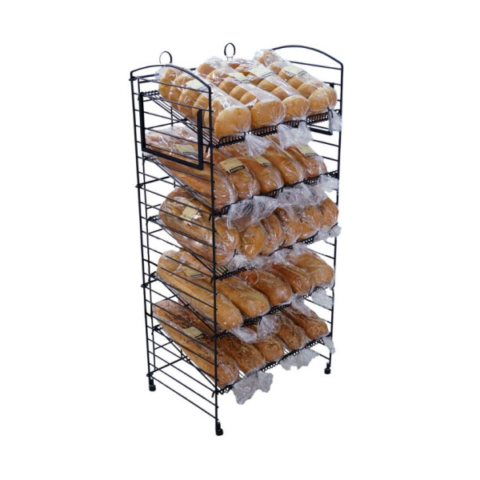 RADIUS 5-SHELF FOLD-UP RACK | Store Displays®