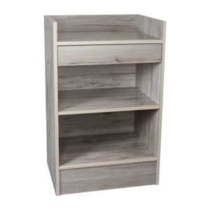 38" Cash Register Stand - Barnwood - Image 2