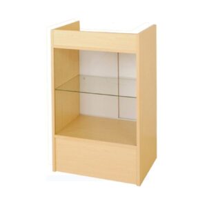 38" Cash Register w/ Glass Front - Maple - Image 2