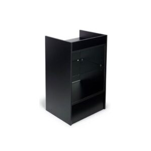 38" Cash Register w/ Glass Front - Black - Image 2