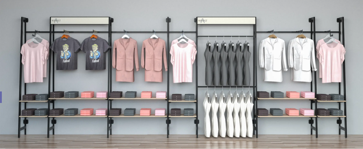 aspect staged retail display