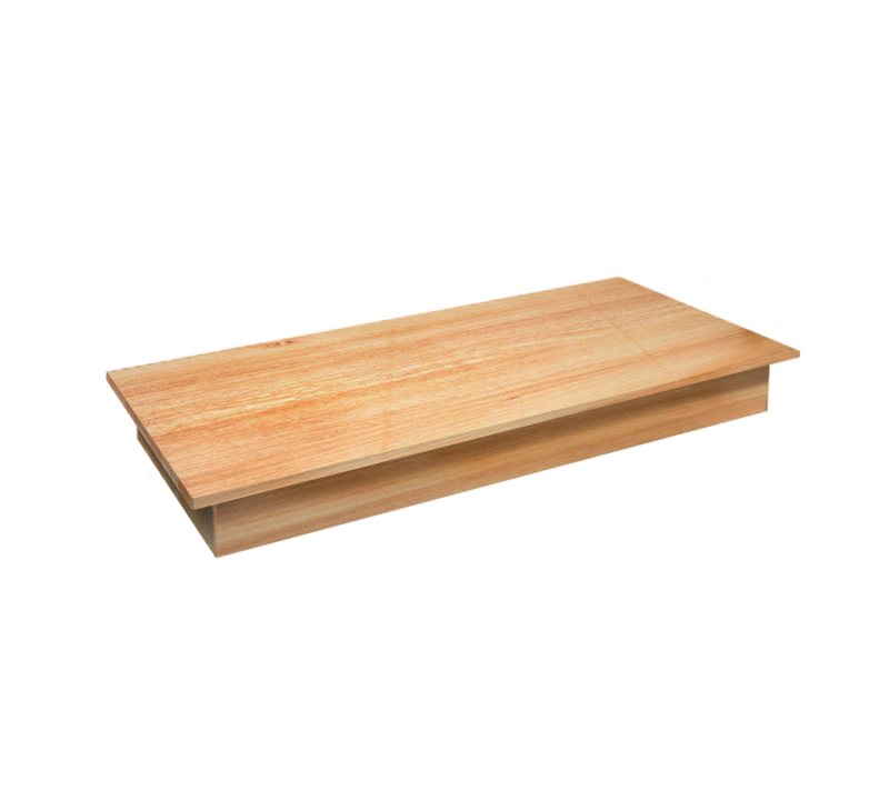 50" Rectangular Wood Base - Maple