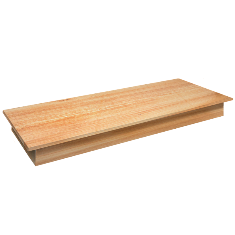 58" Rectangular Wooden Base - Maple