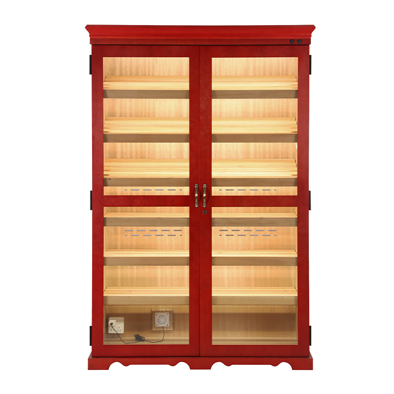 Cherry Cigar Humidor Cabinet - 4000 Cigars