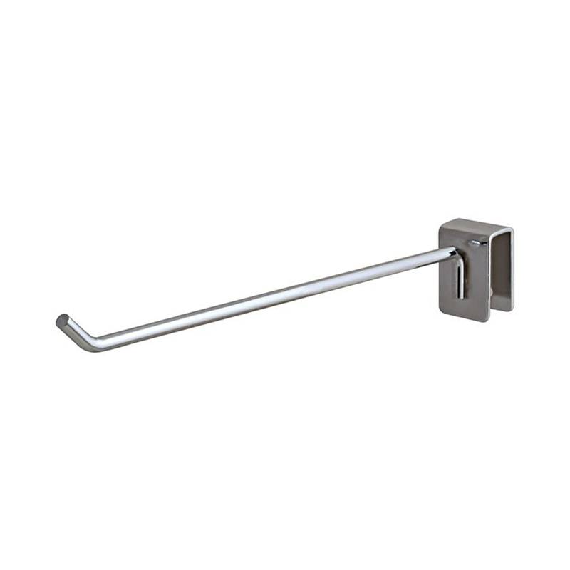 Chrome 9" Rectangular Hangrail Hook