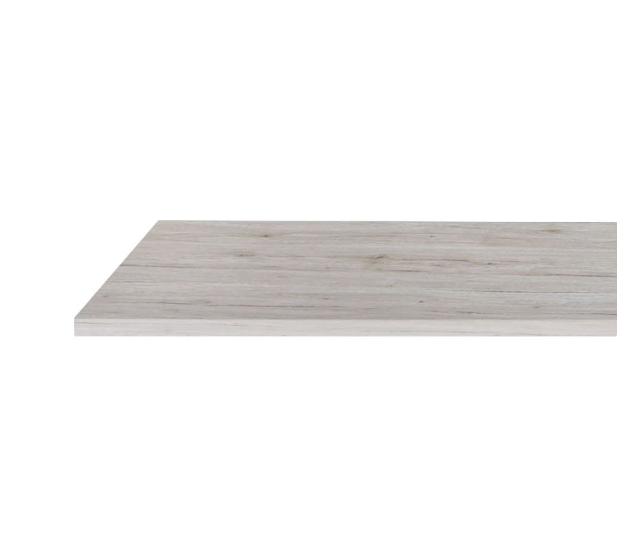 Barnwood14" x 48" Melamine Wood Shelf