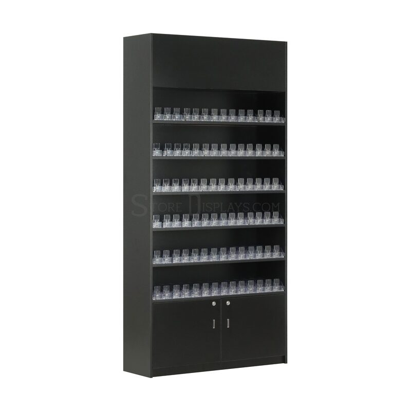 black cigarette case - side profile